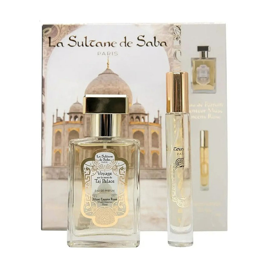 Парфумований набір унісекс La Sultane de Saba Musk Incense Rose (парфумована вода, 50 мл + парфумована вода, 10 мл)